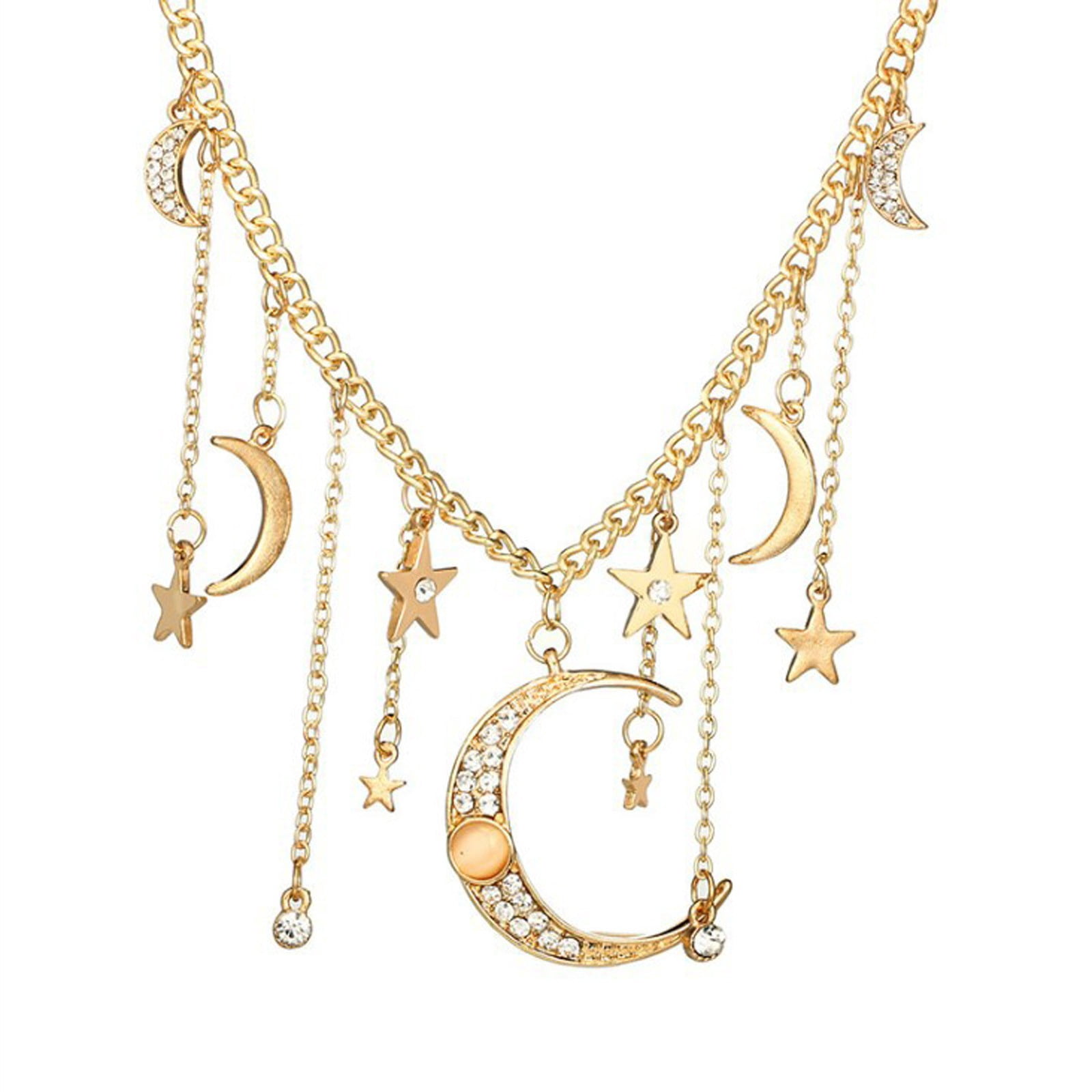 Necklace Women's Casual Fashion Moon 