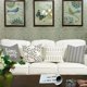 thumbnail image 2 of Juego de 4 Fundas de Cojines Decorativas para Sofá, Fundas de Almohada Decorativas para Sofá, Fundas de Cojines de Lino para Exteriores, Fundas de Cojines Decorativas para Dormitorio, sofá, Silla, Cama, jardín, 45x45 cm Rojo Verde, 2 of 5
