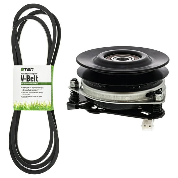 8TEN Belt PTO Clutch Kit for Husqvarna Z248F RZ4824F Jonsered Z48F MK1006389