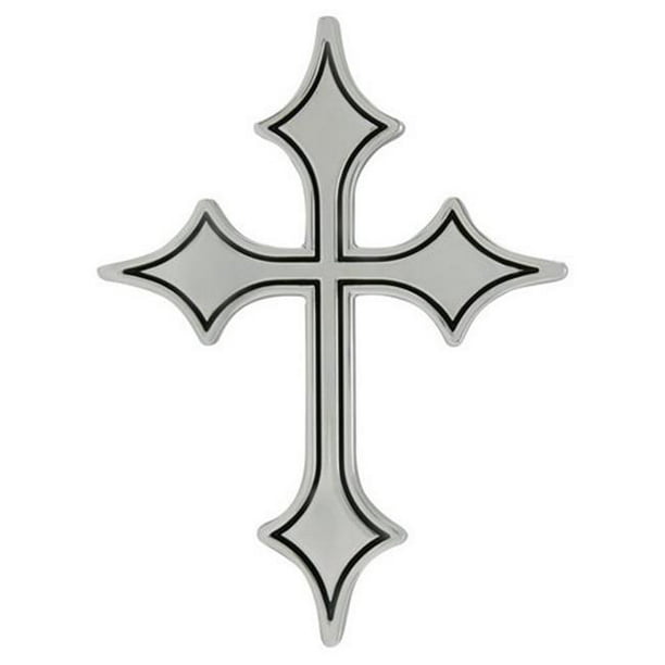 Cross Emblem with Black Outline - Walmart.com - Walmart.com