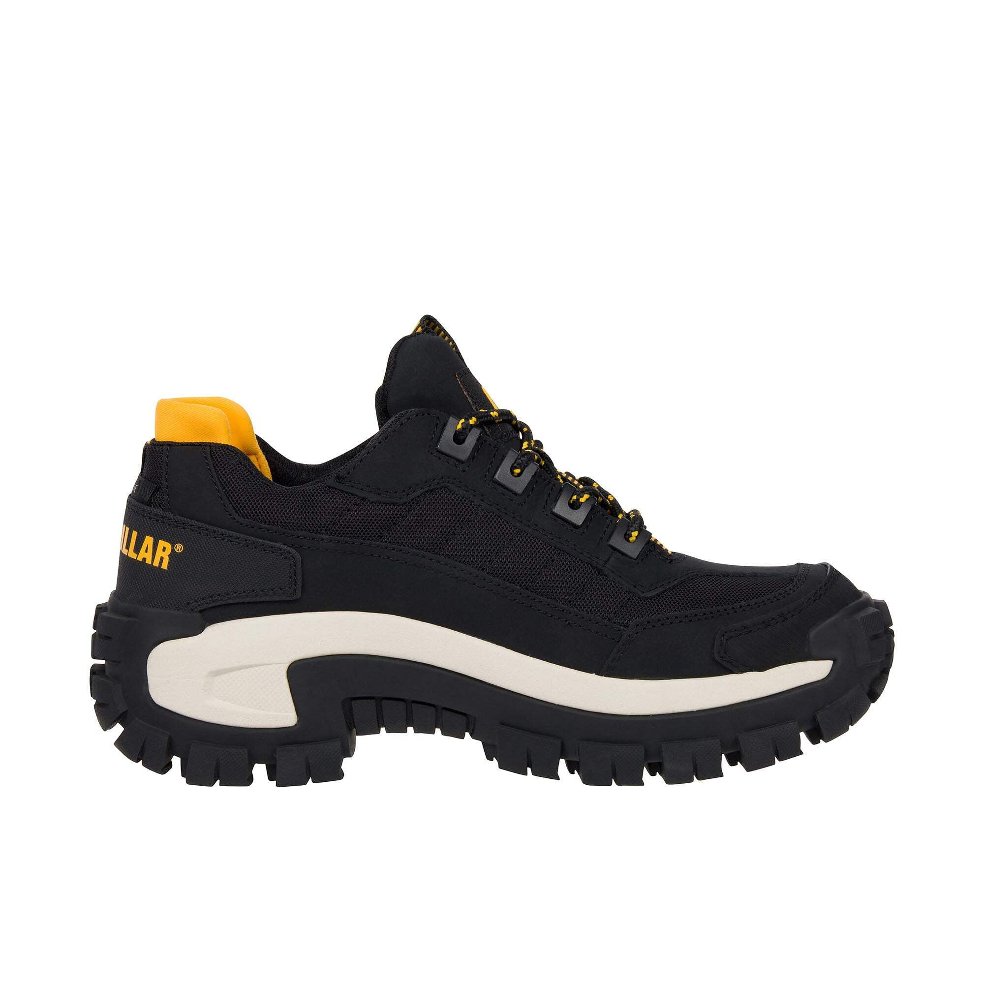⭐️【ablackcat Caterpillar Invader Steel Toe Work Shoe Men Black/Full Moon