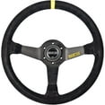thumbnail image 2 of Sparco 015R345MSN Suede R 345 Steering Wheel - Black, 2 of 4