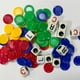 thumbnail image 2 of LCR con cartucho de chips Versión en inglés Dados de juego izquierdo, medio y derecho Dados de juego divertidos de cuatro colores, 2 of 5