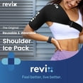 thumbnail image 2 of Bolsa de hielo para hombros REVIX para manguito rotador y brazo, 2 of 8