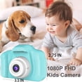 thumbnail image 3 of Cámara digital para niños Pantalla táctil de 2 pulgadas HD 1080P Mini Foto Video Videocámara Juguetes, 3 of 9