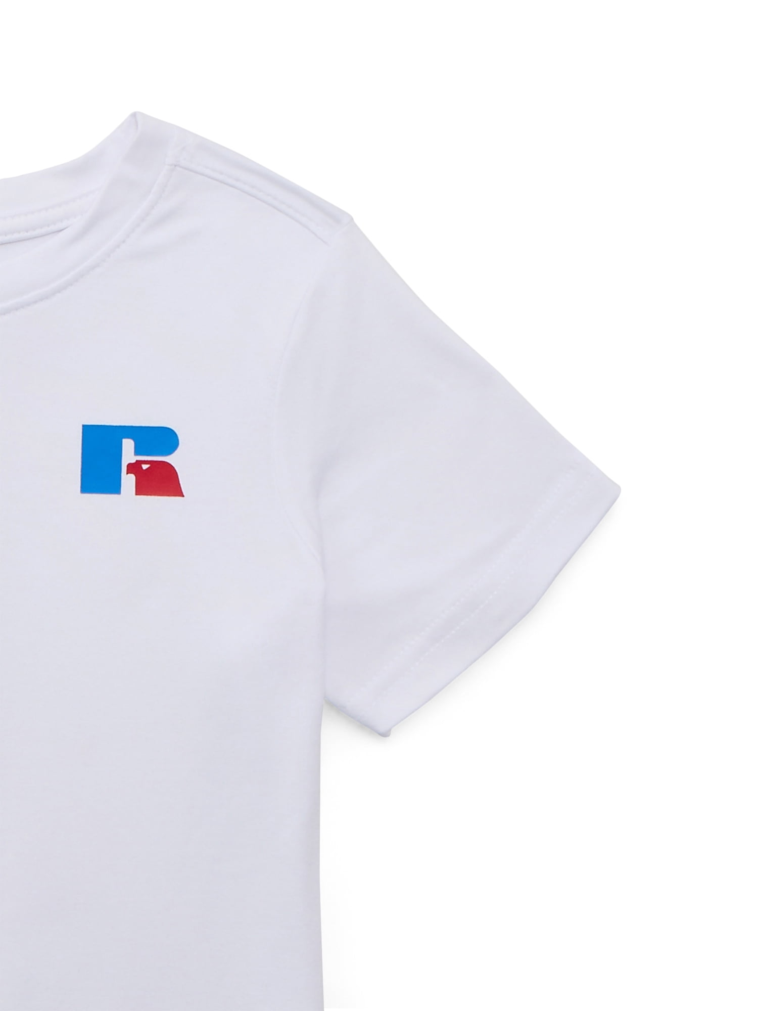 Russell Athletic Boy's Logo Graphic T-Shirt, 2-Pack, Sizes 4-18