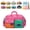 #A-Pink, variant on Casual Color Block Overnight Bag, Weekend Getaway Weekender Crossbody Bags, Cute Travel for Traveling Airplane Nylon