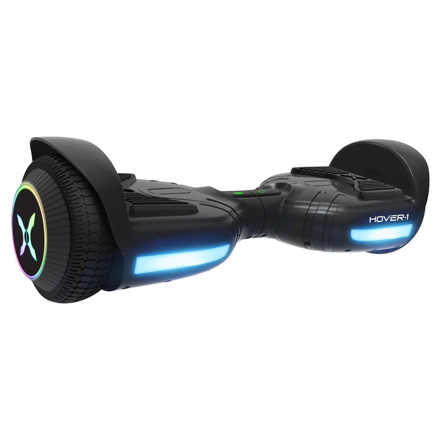 Hover-1 Blast Hoverboard, LED Lights, 160 lbs Max Weight, 7 mph Max Speed, Black - image 2 of 5