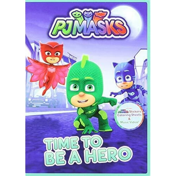 PJ Masks Time To Be A Hero (DVD)