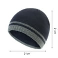 thumbnail image 6 of Beanie Hats for Men Mens Beanie Womens Beanie Mens Knit Beanie Hat Winter Running Acrylic Skull Ski Beanie, 6 of 8