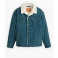 thumbnail image 3 of Levi's Men's Corduroy Sherpa Lined Trucker Jacket Medium Blue X-  US, 3 of 4