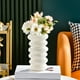 thumbnail image 1 of pstuiky Jarrón de imitación de plástico esmaltado arreglo floral para sala de estar decoración de mueble de TV decoración de flores secas maceta utensilio para flores, 1 of 6