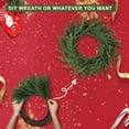 thumbnail image 6 of 12 Pcs Realistic Christmas Pine Branches Natural Droopy Soft Bendable Artificial Pine Stems Picks Lifelike Greenery Stems for Vases Cedar Wreaths Garland Outdoor Indoor Christmas Decorations, 6 of 8
