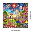 thumbnail image 3 of 300 Piece Puzzles for Kids, Puzzle for Kids, 2Mm Thick, Square form, Family Game Night, Party decorations, Patriotic decorations, 15X15 in, 1 Pc, 3 of 8