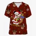 thumbnail image 3 of Disney-uniforme médico de Mickey Mouse para mujer, accesorios de enfermera esmerilados, ropa de trabajo para Hospital Clínica Dental, Feliz Navidad, 3 of 5