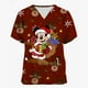 thumbnail image 3 of Disney-uniforme médico de Mickey Mouse para mujer, accesorios de enfermera esmerilados, ropa de trabajo para Hospital Clínica Dental, Feliz Navidad, 3 of 5