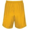 thumbnail image 2 of Augusta AG1850 7-inch Modified Mesh Shorts-Gold-M, 2 of 5