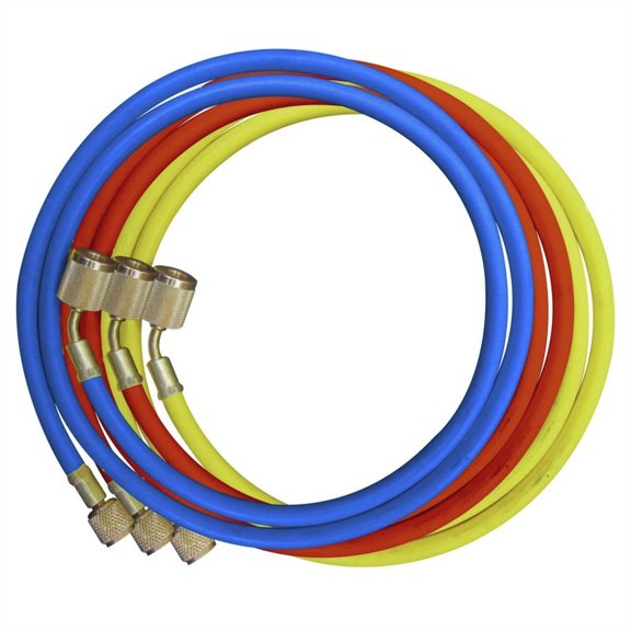 Mastercool 45396 3 Piece 96" A/C Hose Set with Automatic Shut Off Valves
