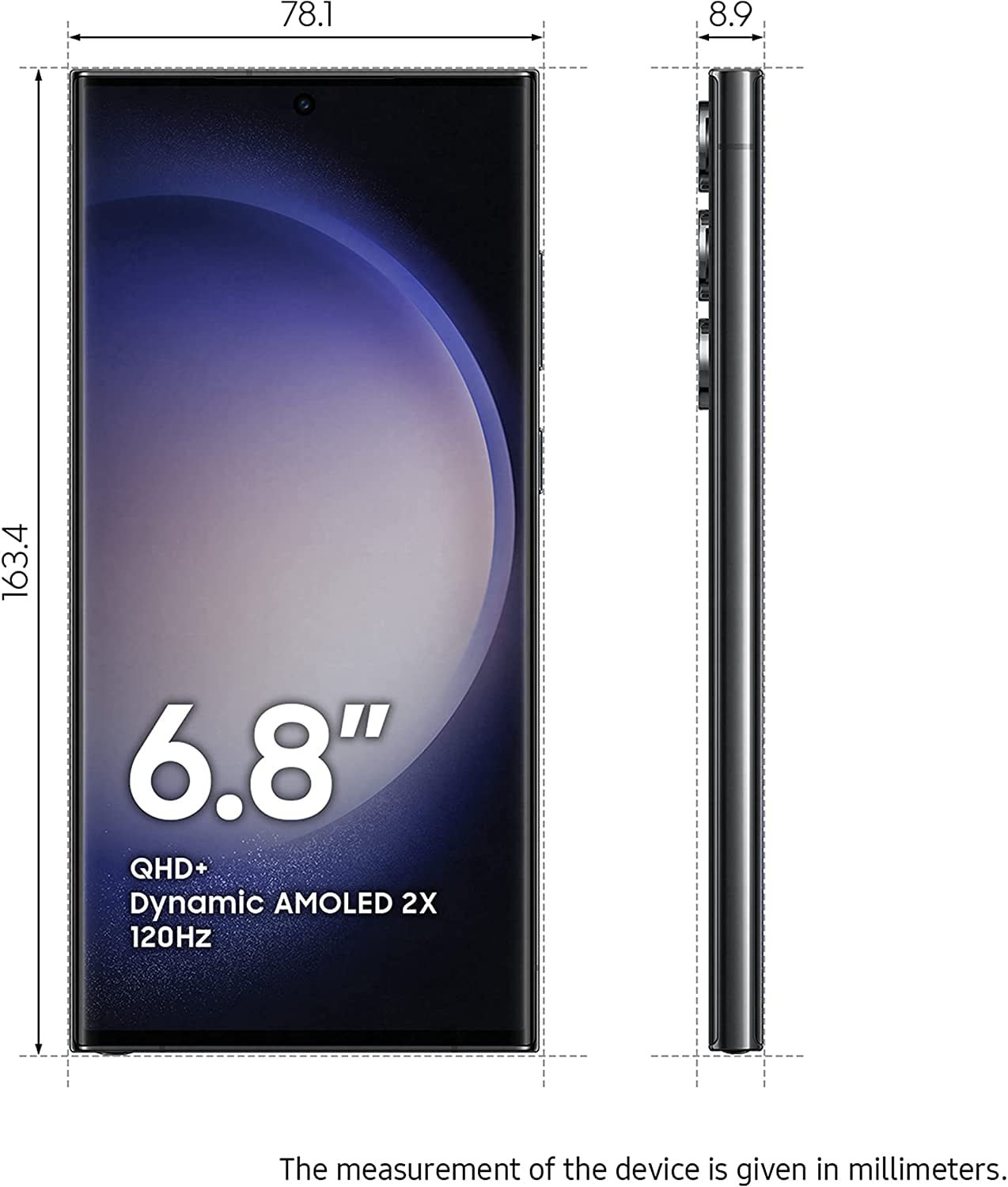  Samsung Galaxy S23 Ultra Dual SIM SM-S918B/DS Dual Sim EU/UK  Model 12GB Ram 1TB 1024GB Storage Factory Unlocked Mobile Cell Phone  (Green) : Cell Phones & Accessories