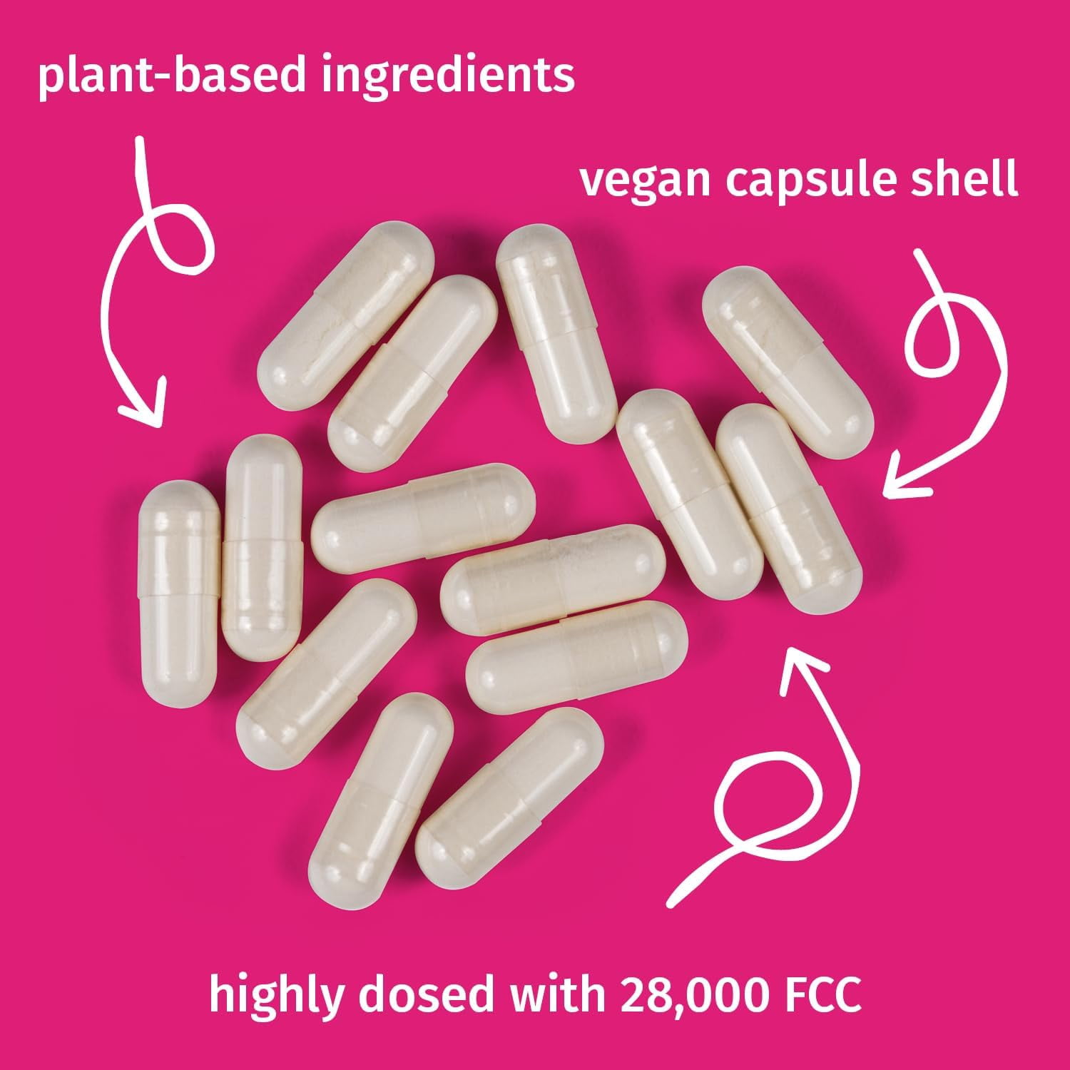 LactoJoy Forte 28,000 FCC – Lactase Capsules with Sustained Enzyme Activity for Up to 6 Hours – 40 Vegan Capsules – Fast-Acting Long-Lasting Lactase – No Additives – Made in Germany