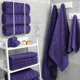 thumbnail image 2 of Juego de toallas de baño American Soft Linen Luxury, 4 piezas, 600 g/m², 2 of 9