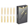thumbnail image 2 of Tignapoo Premium Bb Clarinet Reeds, Strength 2.0, 10-Piece Set with Protective Covers, High-Quality Bamboo Material for Superior Sound, 2 of 6