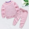 thumbnail image 3 of Caqnni 2Pcs Toddler Baby Boy Sweatshirt Clothes Long Sleeve Pullover Sweatshirt Top Jogger Pants Fall Outfits for 0 6 12 18 24 M 1t 2t 3t 4t 5t 6t Gift Sets(8-9 Years), 3 of 3