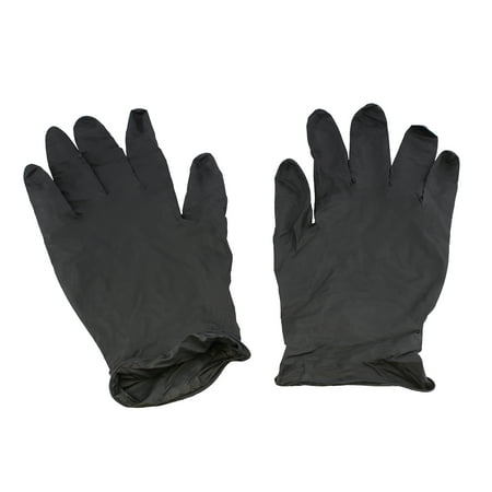 Showa 6112PFM Eco Best Biodegradable Medium Black Nitrile Gloves (Pack of (Best First Base Glove For High School)