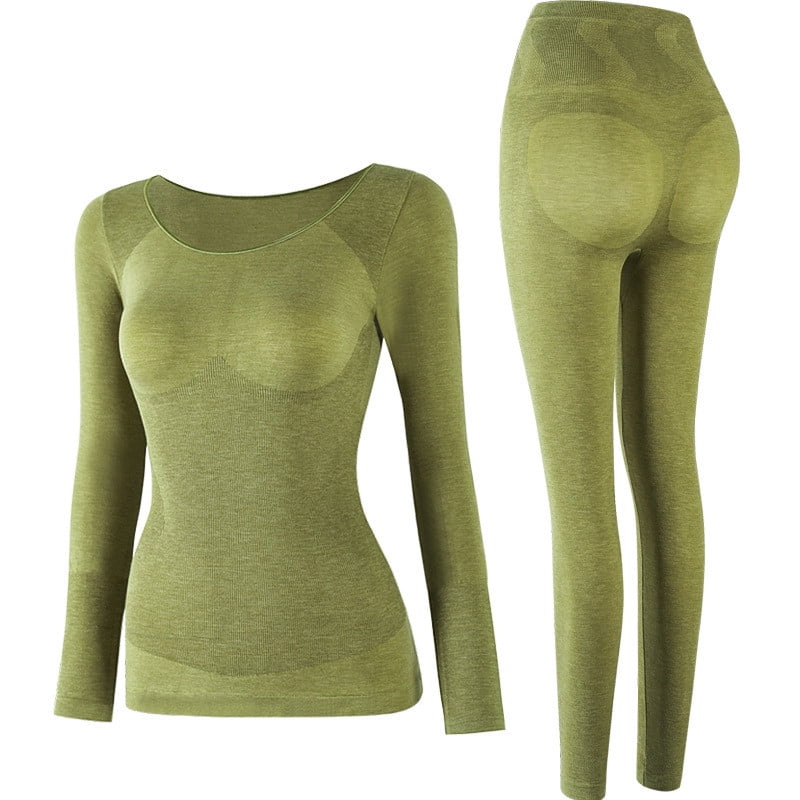 YWDJ Thermal Underwear for Women Warm Thin Skinny Self Heating Warm