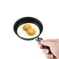 thumbnail image 2 of Frying Pan Small An Egg Pancake Round Mini Non Stick Fry Pan mini cast iron skillet, 2 of 4