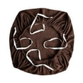 thumbnail image 4 of Funda para silla de oficina, lavable, elástica, extraíble, para sillas de juego, antideslizante, suave. Marrón, 4 of 9