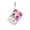 C, variant on Kawaii Cat Plush Notebook Journal - Mini Fluffy Diary for Adults, Portable Writing Pad (4.7 x 3.5 x 0.8 in)