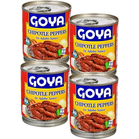 Goya Chipotle Peppers in Adobo Sauce 7 oz. (Pack of