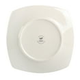 thumbnail image 3 of Gibson Home Everyday Square White Stoneware Dinnerware Set, 12-Piece, 3 of 10