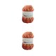 thumbnail image 1 of Kearding Hilo de tejer de 5 hilos, hilo de ganchillo tejido a mano DIY, suéter para bebé, calcetines, gorro, suministros de costura de ganchillo No.19 2piezas Kearding CBP164477, 1 of 5
