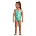 thumbnail image 2 of Wonder Nation Toddler Girl One-Piece Swimsuit, Sizes 12M-5T, 2 of 5