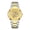 Gold Silver, variant on Men's Automatic Mechanical Skeleton Watch,Stainless Steel Bracelet Wrist Watch