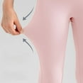 thumbnail image 5 of BLVB Kid Girls' Skirted Leggings Stretchy High Waisted Athletic Tennis Workout Yoga Pants with Pockets, 5 of 7