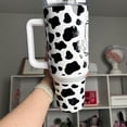 thumbnail image 3 of Mama 40oz tumbler, Mom quencher, Cow Print custom tumbler, 3 of 3