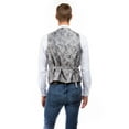 thumbnail image 3 of SA Hybrid Fit Tweed Collared Vest, Grey, 3 of 3