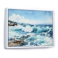 thumbnail image 2 of Designart "Dreamscape Of Oceans Infinity I" Minimalism Floater Framed Wall Art Prints, 2 of 5