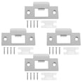 thumbnail image 1 of HAMPPLIES 4 Ensembles de Plaques de Gâche de Porte Résistantes à l'Usure pour Usage Domestique, 1 of 8