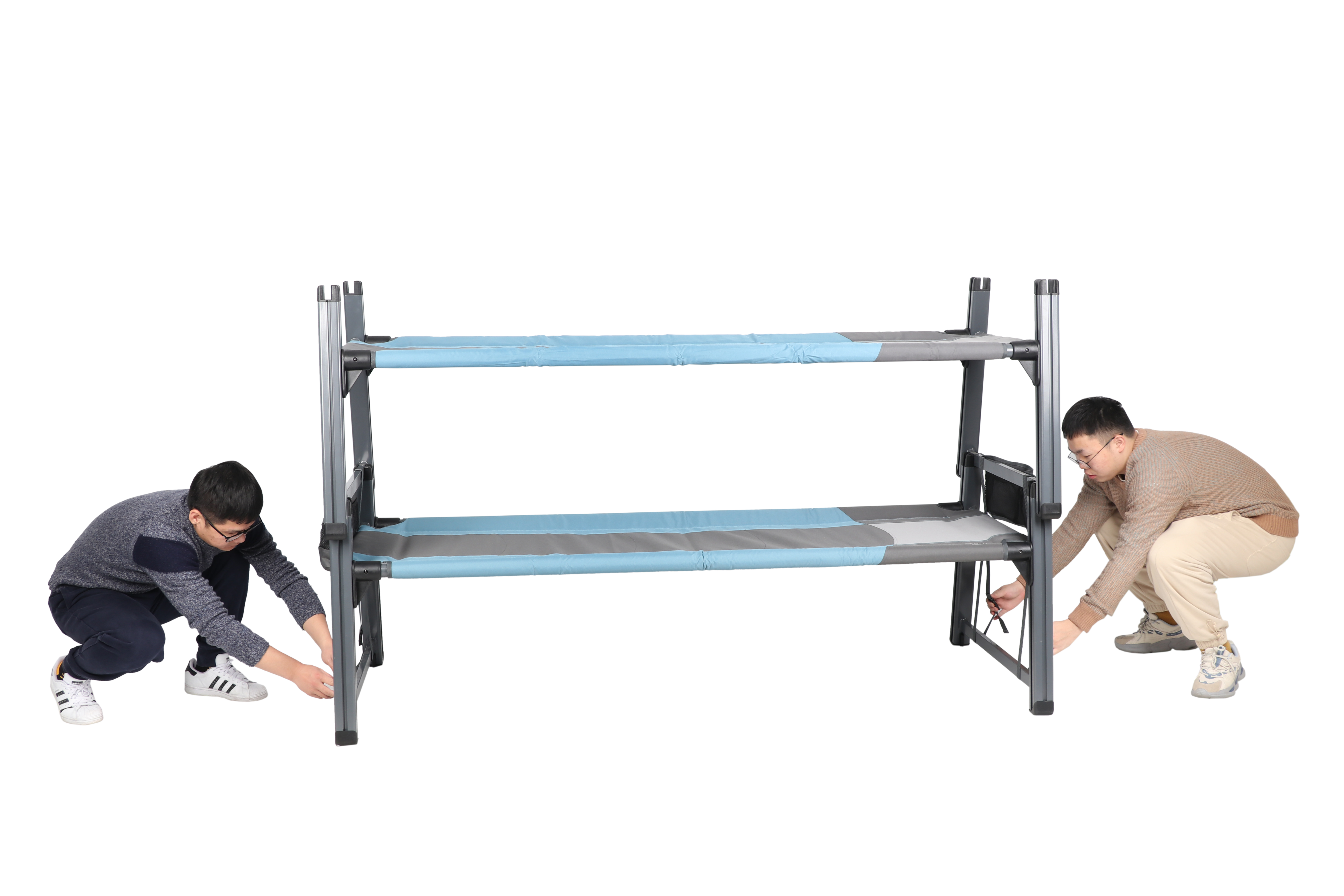 Timber Ridge Stacking Cot, Blue, Adult, X X atelieryuwa.ciao.jp