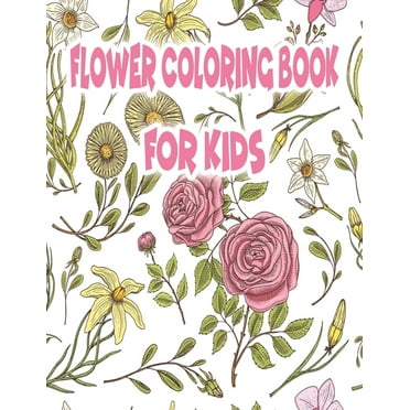 Dover Flower Coloring Books: Garden Flowers Coloring Book (Paperback ...