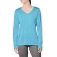 thumbnail image 2 of Hanes T-Shirt à Manches Longues à Col en V pour Femmes Sport Cool DRI Performance, 2TG, 2 of 4