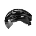thumbnail image 3 of Casco de bicicleta con visera desmontable kusrkot acolchado suave ventilación y protección para la cabeza Negro, 3 of 8