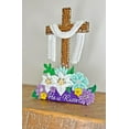 thumbnail image 2 of THE MANTEL SERIES™ | MerryStockings He is Risen Easter Cross, 2 of 4