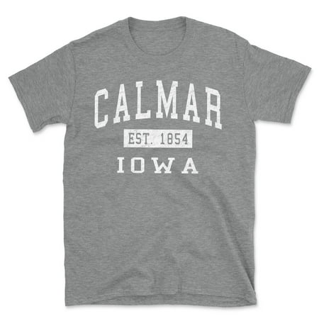 Calmar Iowa Classic Established Men s Cotton T-Shirt Calmar Iowa Classic Established Men s Cotton T-Shirt
