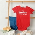 thumbnail image 4 of Bananas Little Sister Cute Big Sis Romper Boys or Girls Infant Baby Brisco Brands 24M, 4 of 6