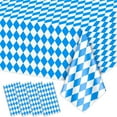 thumbnail image 4 of Blue Plastic Tablecloth For Beer Festival Party Decoration 137 cm x 274 cm Disposable PE Material, 4 of 4